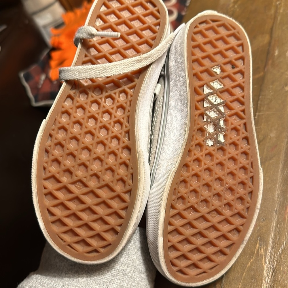 Little girls gray and pink vans - Picture 2 of 5